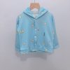 Warm jacket with hat Bexiu cotton 2-sided high-grade heat preservation for newborn babies from 8-16kg
